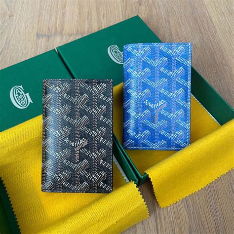 goyard wallet styles|goyard men's wallet price 2022.